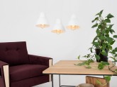 Lampa wisząca COBEN HANGMAN FIX 3 - biały