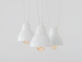 Lampa wisząca COBEN HANGMAN FIX 3 - biały