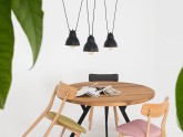 Lampa wisząca COBEN HANGMAN FIX 3 - czarny