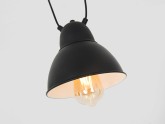 Lampa wisząca COBEN HANGMAN FIX 3 - czarny