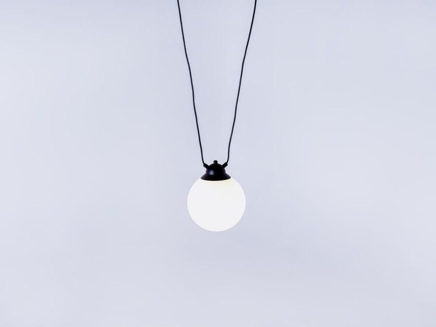 Lampa wisząca GLASS HANGMAN 1 - czarny