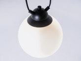 Lampa wisząca GLASS HANGMAN 1 - czarny