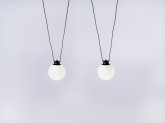 Lampa wisząca GLASS HANGMAN 2 - czarny