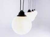 Lampa wisząca GLASS HANGMAN 4 - czarny