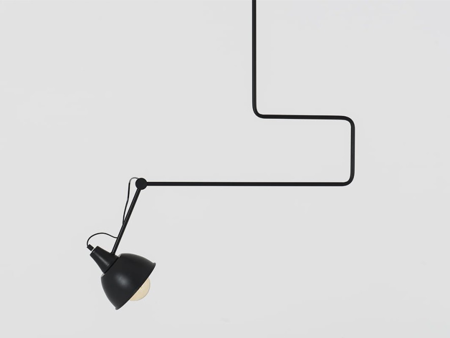 Lampa wisząca COBEN WIDE - czarny