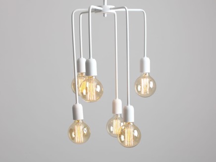 Lampa wisząca VANWERK TALL - biały