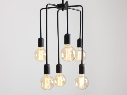 Lampa wisząca VANWERK TALL - czarny