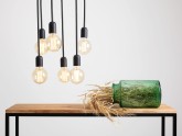 Lampa wisząca VANWERK TALL - czarny