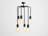 Lampa wisząca VANWERK TALL - czarny