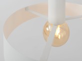 Lampa wisząca FAY 1 L - biały