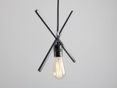 Lampa wisząca XLAMP - czarny