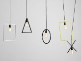 Lampa wisząca XLAMP - czarny