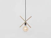 Lampa wisząca XLAMP - złoty