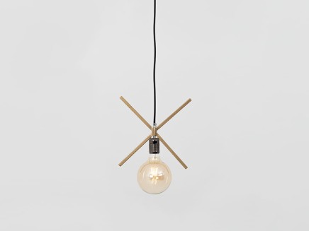 Lampa wisząca XLAMP - złoty