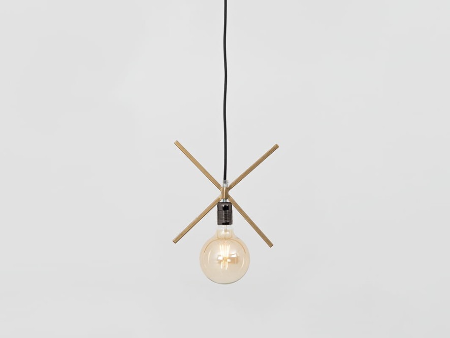 Lampa wisząca XLAMP - złoty