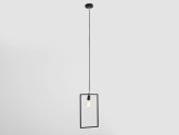 Lampa wisząca PAROT - czarny