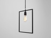 Lampa wisząca QUADO - czarny