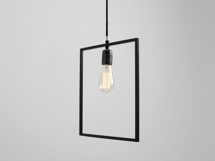 Lampa wisząca QUADO - czarny