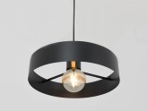 Lampa wisząca FAY 1 L - czarny