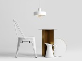 Lampa wisząca FAY 1 M - biały