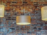 Lampa wisząca MASALA JUTE 50x30 - czarny
