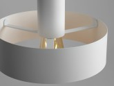 Lampa wisząca FAY 1 M - biały