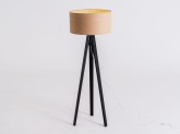 Lampa podłogowa MASALA JUTE FLOOR 50x30 - czarny