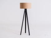 Lampa podłogowa MASALA JUTE FLOOR 50x30 - czarny