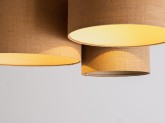 Lampa plafon MASALA JUTE 3R