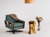 Lampa plafon MASALA JUTE COVER 50x16