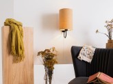 Lampa ścienna MASALA JUTE WALL 20x30 - czarny