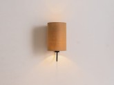 Lampa ścienna MASALA JUTE WALL 20x30 - czarny