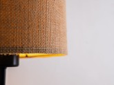 Lampa ścienna MASALA JUTE WALL 20x30 - czarny