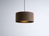 Lampa wisząca MASALA BLACK 50x30 - czarny