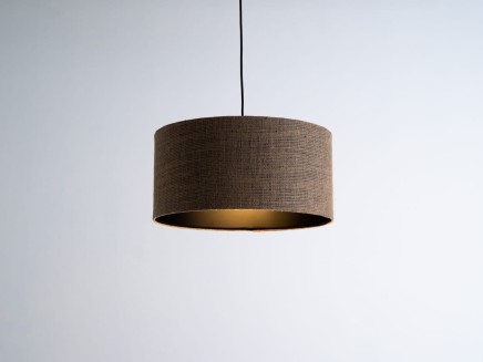 Lampa wisząca MASALA BLACK 50x30 - czarny