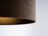 Lampa wisząca MASALA BLACK 50x30 - czarny