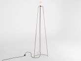 Lampa podłogowa FARO FLOOR - złoty