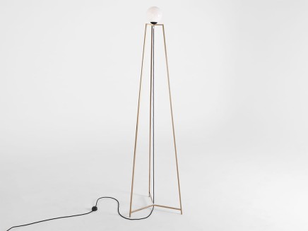 Lampa podłogowa FARO FLOOR - złoty