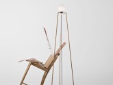 Lampa podłogowa FARO FLOOR - złoty