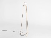 Lampa podłogowa FARO FLOOR - złoty