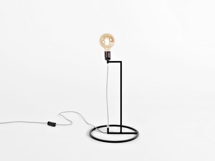 STRANG TABLE Lampe - schwarz