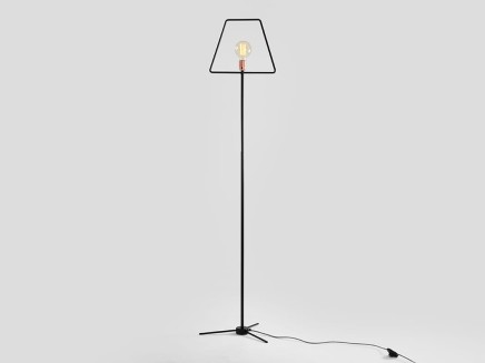 Lampa podłogowa FIRKANT FLOOR - czarny