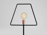 Lampa podłogowa FIRKANT FLOOR - czarny