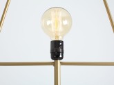 Lampa podłogowa FIRKANT FLOOR - złoty