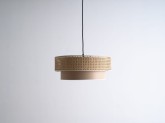 Lampa wisząca RATIKA 2R 50x20, beżowy