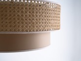 Lampa wisząca RATIKA 2R 50x20, beżowy