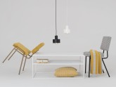 Lampa wisząca FAY 1 S - biały