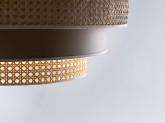 Lampa wisząca RATIKA 3R 60x20, beżowy