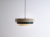 Lampa wisząca RATIKA 3R 60x20, zielony