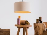 Lampa wisząca LINLIN 50x25 - len